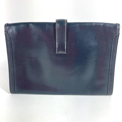 Hermes Clutch Jije PM Box Calf Navy — view 2