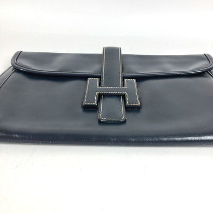 Hermes Clutch Jije PM Box Calf Navy — view 5