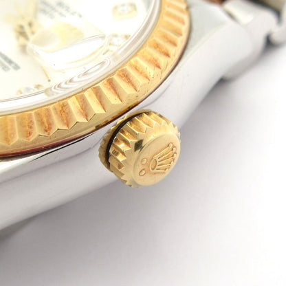 Rolex Watch Datejust 18k Yellow Gold SS Diamond Roulette Dial 23 Frames — view 9