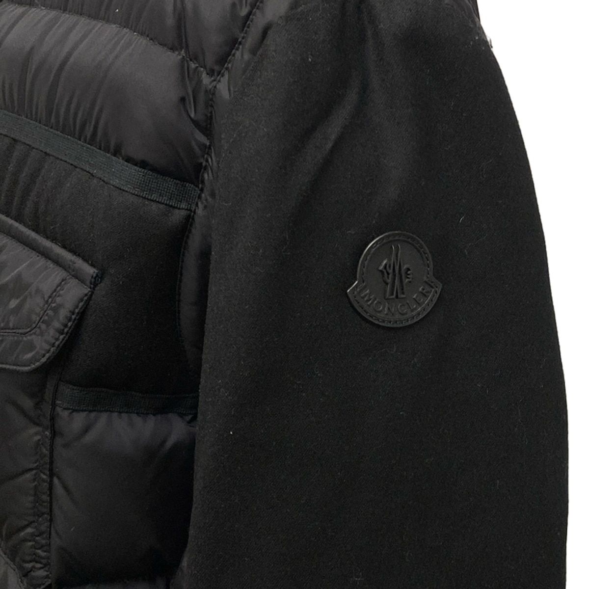 Moncler Down Jacket 5 Ryan Black Long Sleeve Winter — view 7