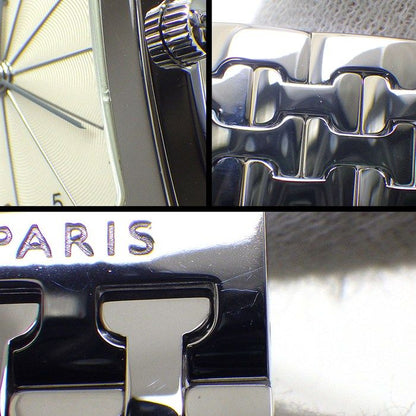 Hermes Watch Square Ivory Gyo dial SS — view 7
