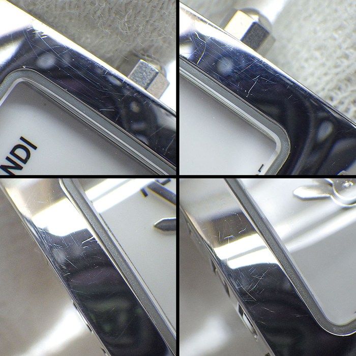 Fendi Watch Stella Rectangular White Dial Logo Bracelet SS — view 7