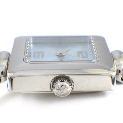 Gucci Watch Bangle Square Sunray Iceblue Dial SS — view 2