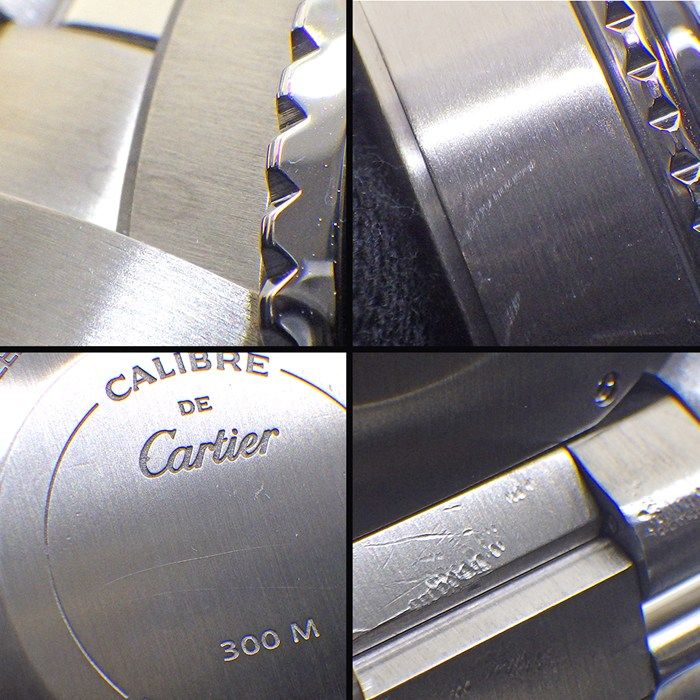 Cartier Watch Caliber Date Luminous Index Small Second Hand Rotating Bezel — view 7