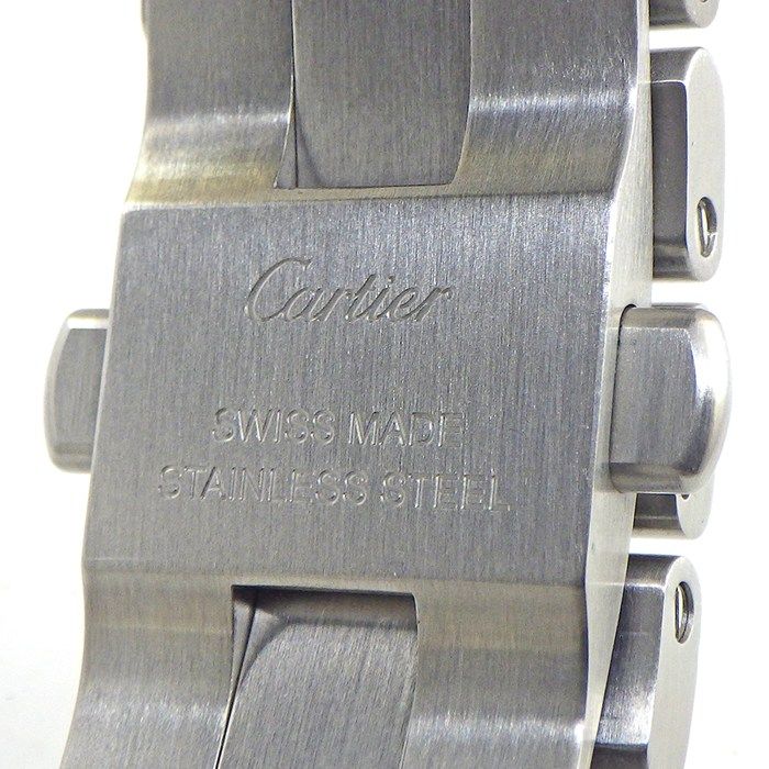 Cartier Watch Caliber Date Luminous Index Small Second Hand Rotating Bezel — view 5