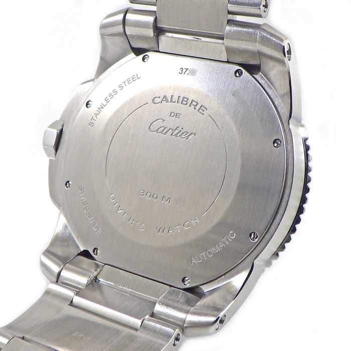 Cartier Watch Caliber Date Luminous Index Small Second Hand Rotating Bezel — view 4