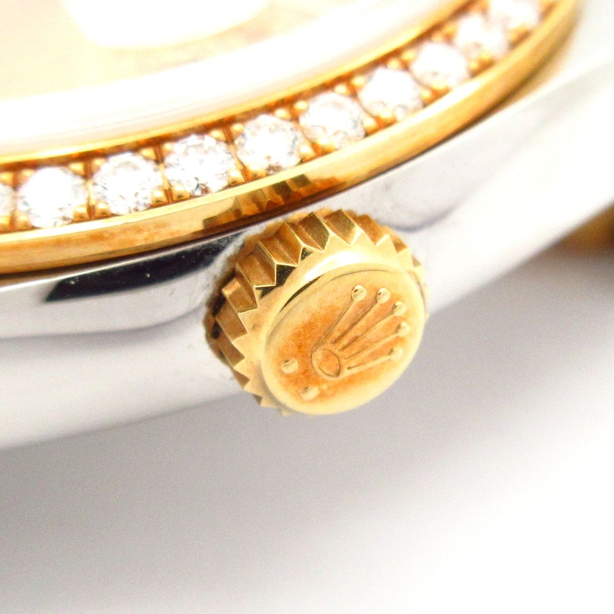 Rolex Watch Datejust SS 18k Yellow Gold Random Roulette 24 Frames Champagne — view 9