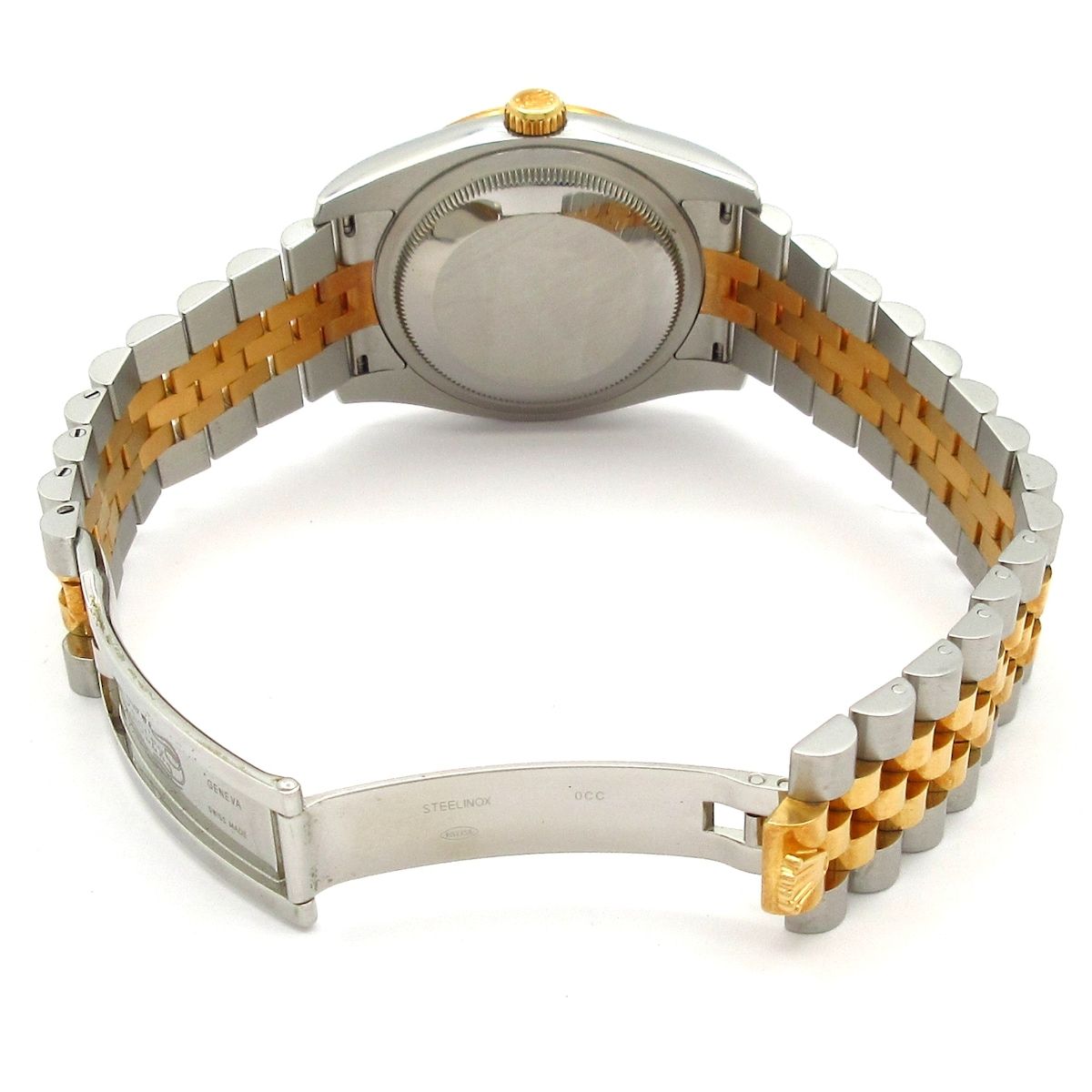 Rolex Watch Datejust SS 18k Yellow Gold Random Roulette 24 Frames Champagne — view 7