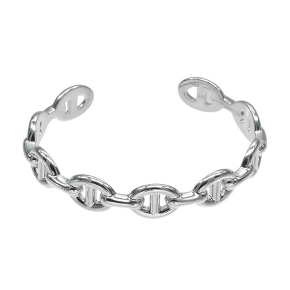Hermes Chaine D'ancre ST 925 Sterling Silver Bracelet — view 9