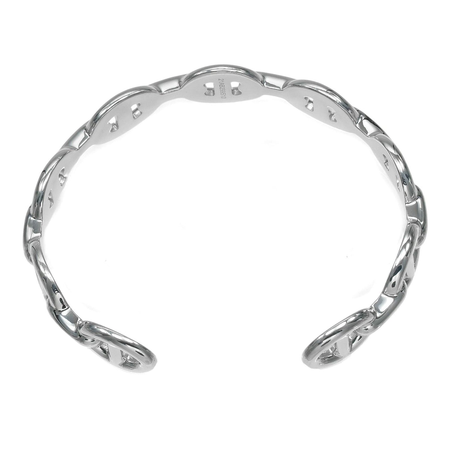 Hermes Chaine D'ancre ST 925 Sterling Silver Bracelet — view 4