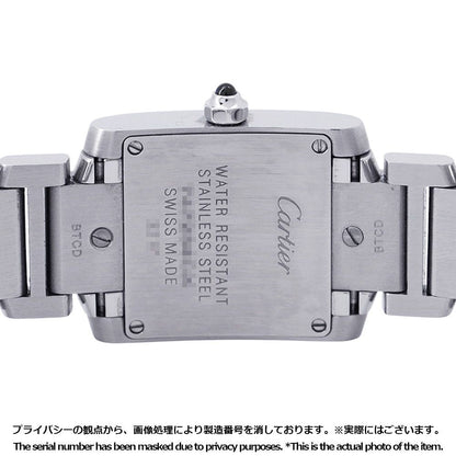 Cartier Tank Francaise SM Watch Silver Dial Quartz — view 3