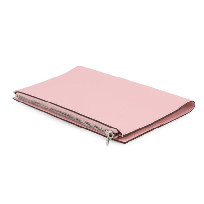 Hermes Note Cover EA Zip Rose Sakura Silver Swift Eazip Shoulder — view 2