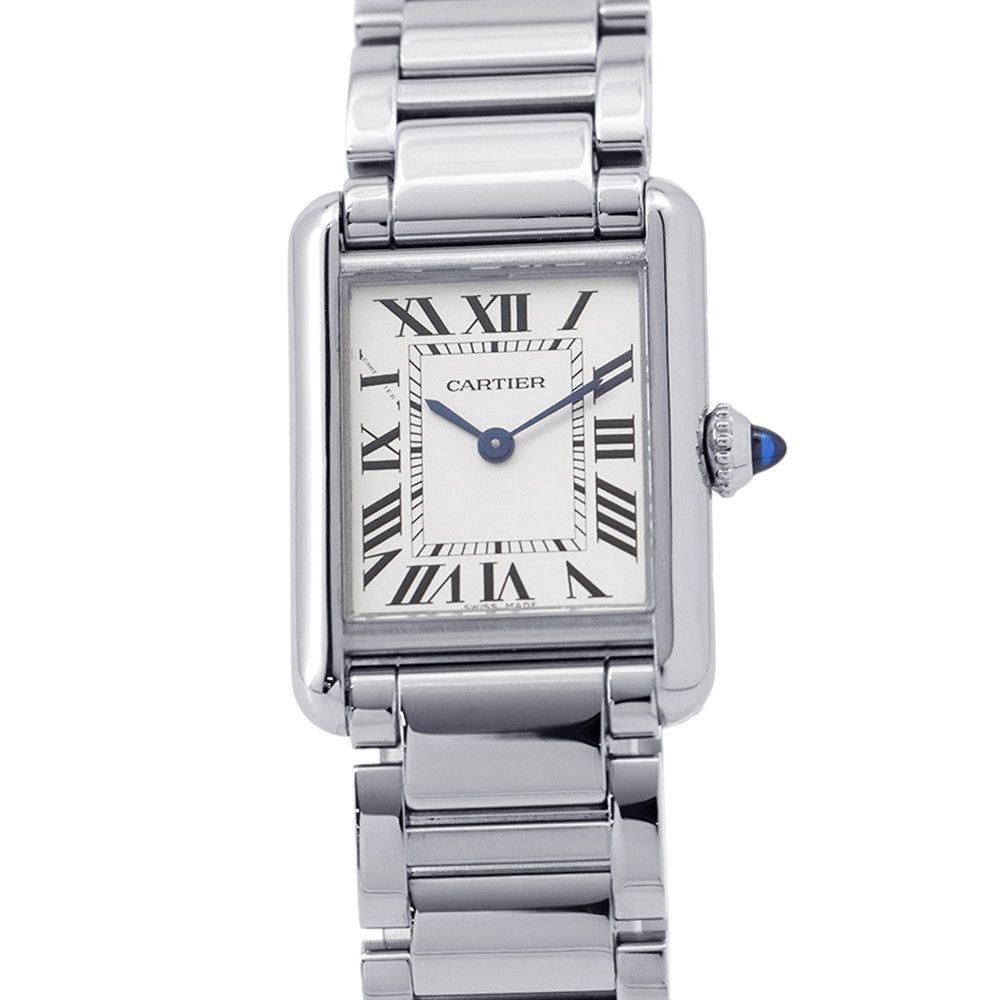 Cartier Tank Must SM Watch Silver Dial Quartz