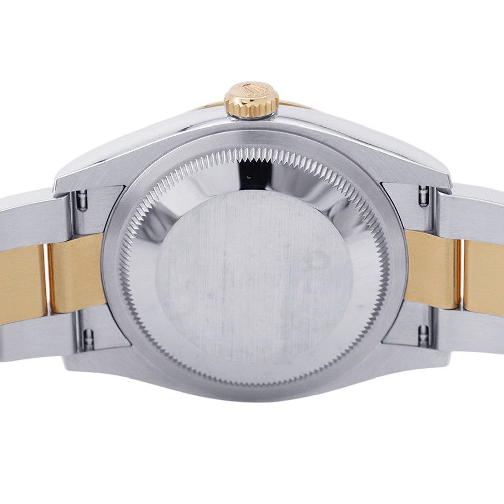 Rolex Datejust SS 18k Yellow Gold Roulette Watch White Dial — view 3
