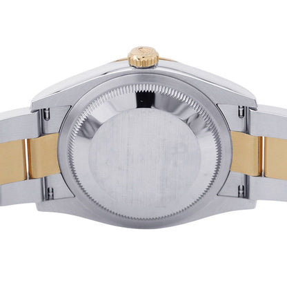 Rolex Datejust SS 18k Yellow Gold Roulette Watch White Dial — view 3