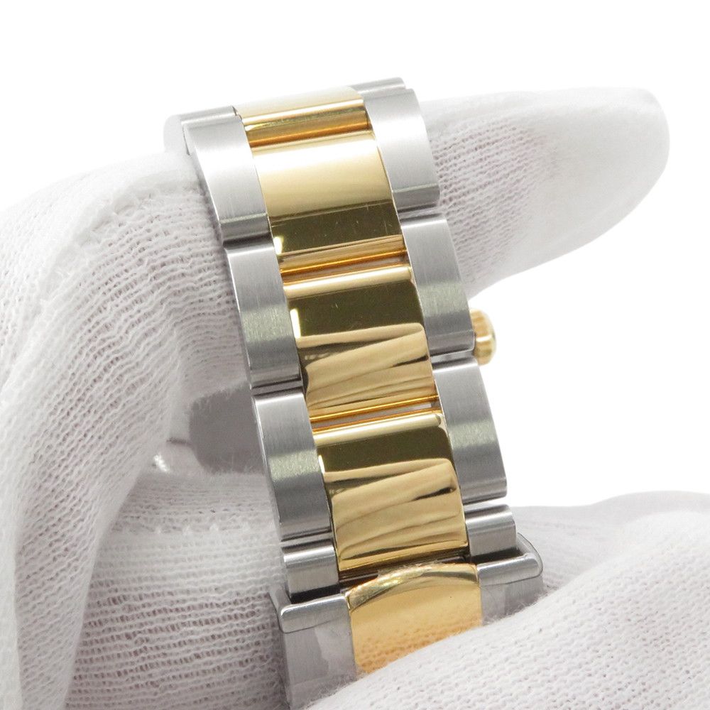 Rolex Datejust SS 18k Yellow Gold Roulette Watch White Dial — view 8