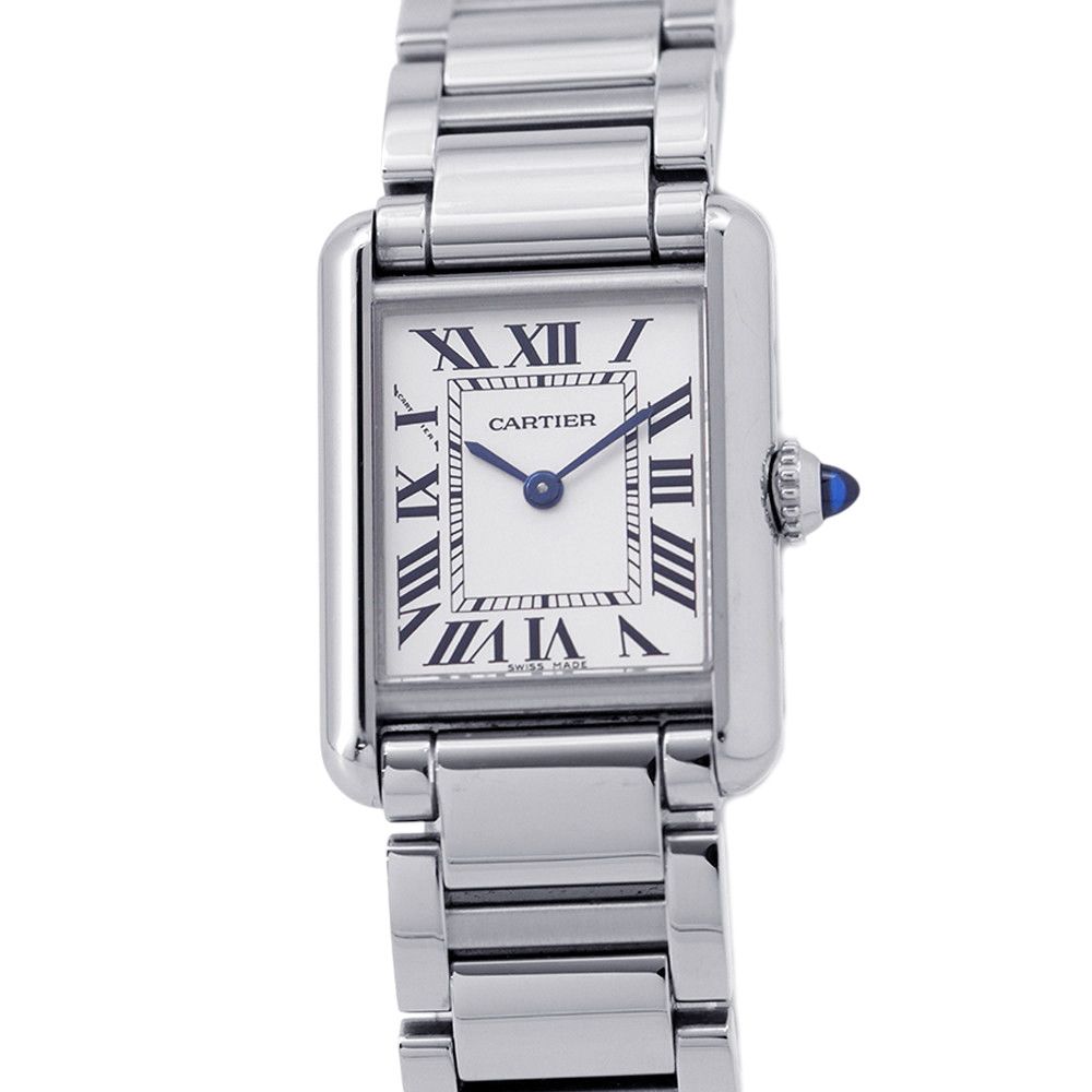 Cartier Tank Must SM Watch Silver Dial Quartz