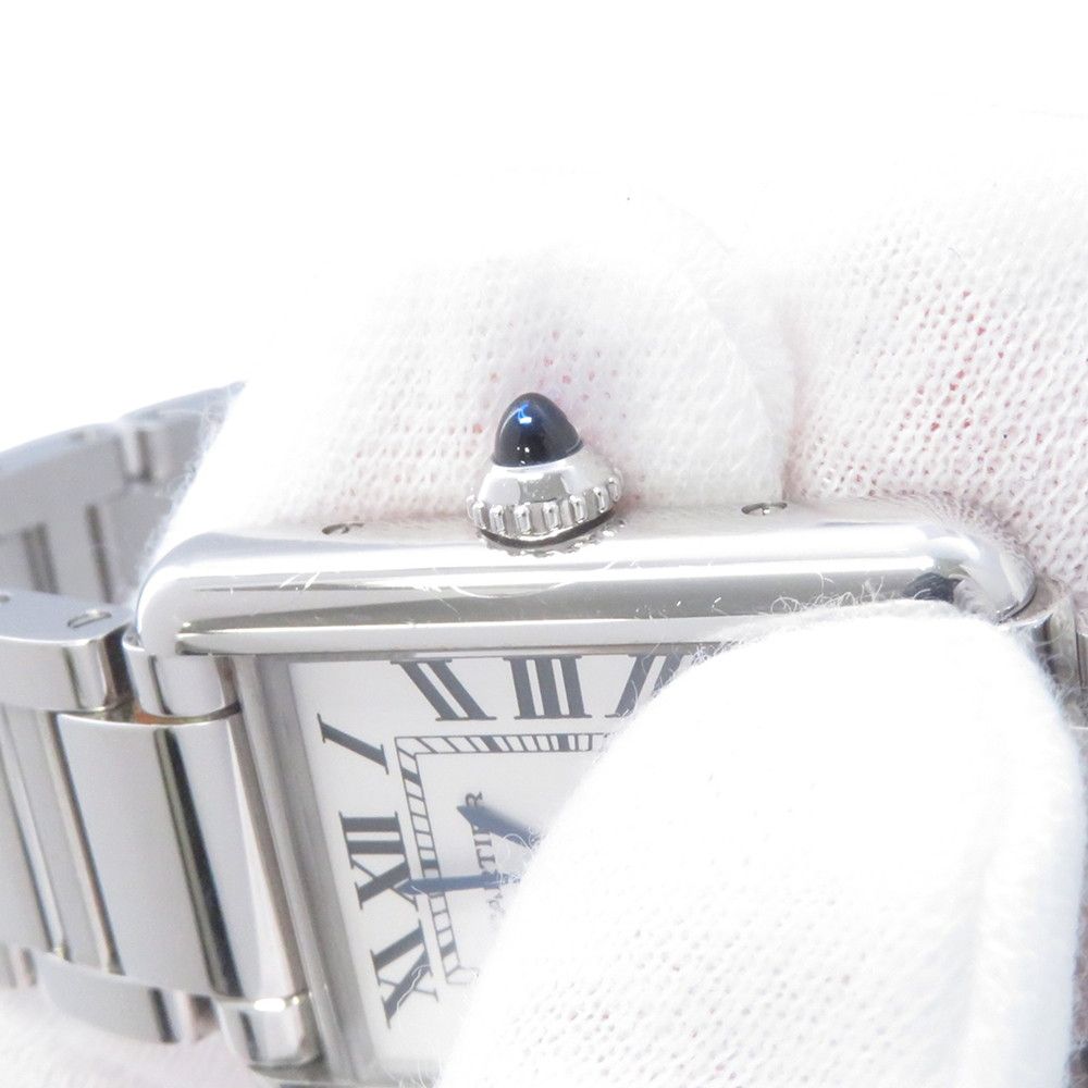 Cartier Tank Must SM Watch Silver Dial Quartz — view 5