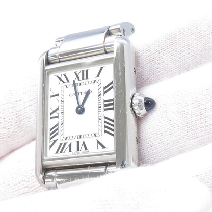 Cartier Tank Must SM Watch Silver Dial Quartz — view 4