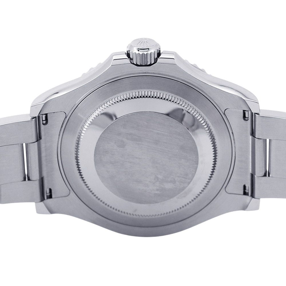 Rolex Yachtmaster Star Rolesium SS Platinum Roulette Watch Dark Dium Dial — view 3
