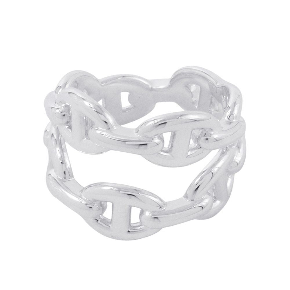 Hermes Ring Chaine D'ancre Double Row