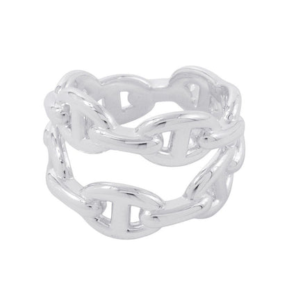 Hermes Ring Chaine D'ancre Double Row