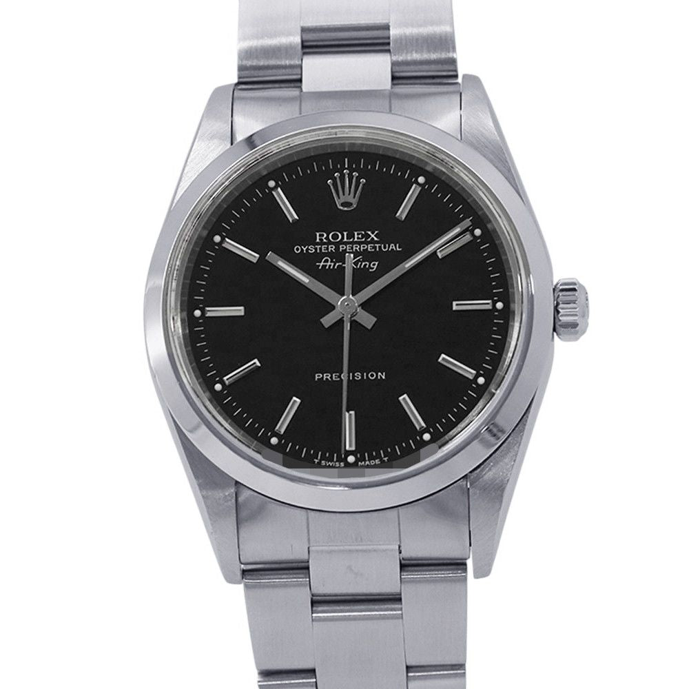 Rolex Air King Number Watch Black Dial