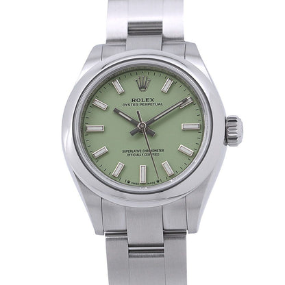 Rolex Oyster Perpetual 28 Watch Pistachio Dial