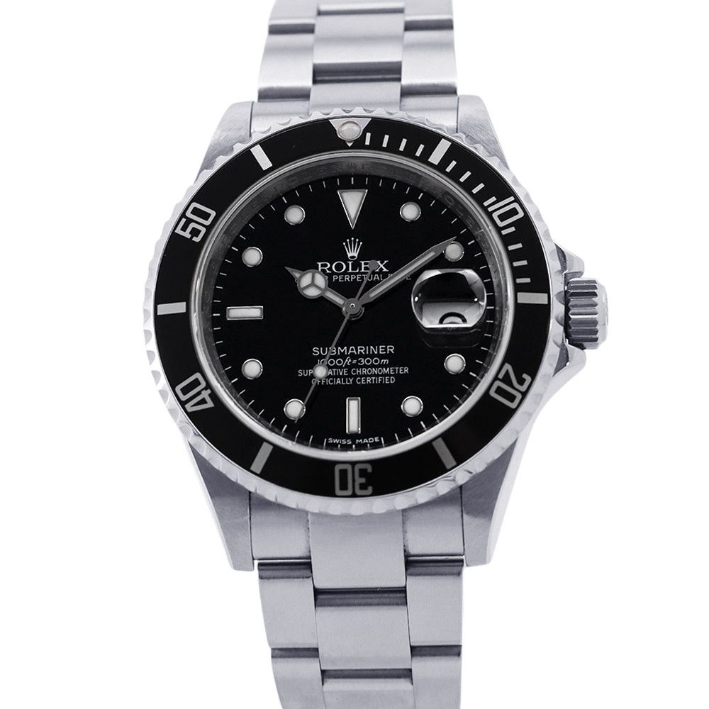 Rolex Submariner Date No Watch Black Dial