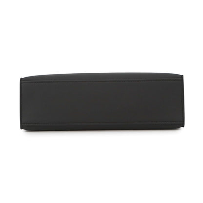 Hermes Handbag Pochette Kelly Black Silver Swift — view 3
