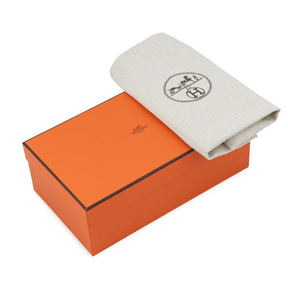 Hermes Handbag Pochette Kelly Black Silver Swift — view 7