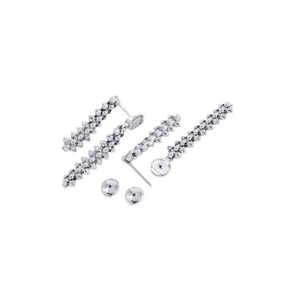 Cartier Earrings Crush de Multi Wear 18k White Gold — view 3