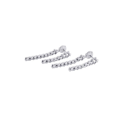 Cartier Earrings Crush de Multi Wear 18k White Gold — view 2