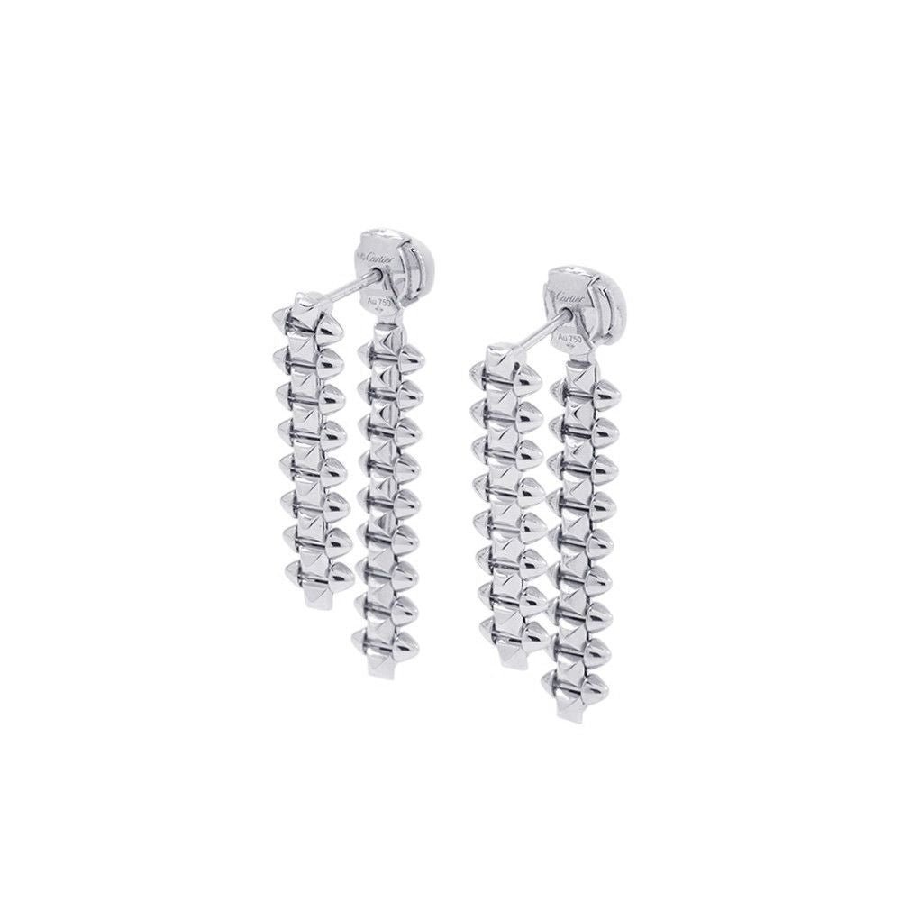 Cartier Earrings Crush de Multi Wear 18k White Gold