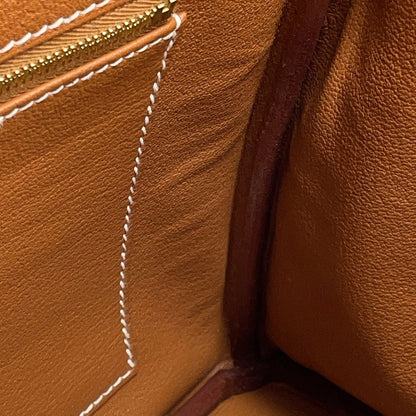 Hermes Birkin 30 Gold Togo Handbag — view 7