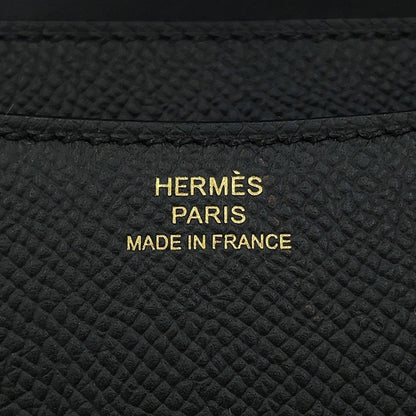 Hermes Shoulder Bag Mini Constance 3 Miloire Black Gold Epsom — view 8