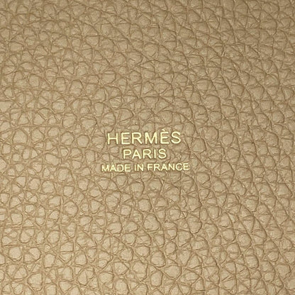 Hermes Handbag Picotin Lock PM Trench Gold Taurillon Clemence — view 9
