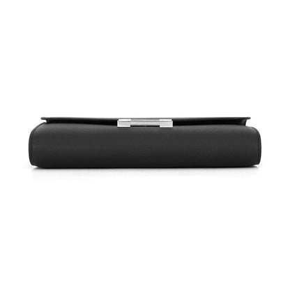 Hermes Wallet Constance Tougo Long Black Silver Epsom — view 3