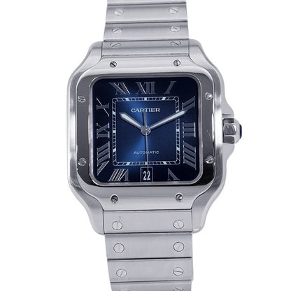 Cartier Santos de Cartier LM Watch Blue Dial