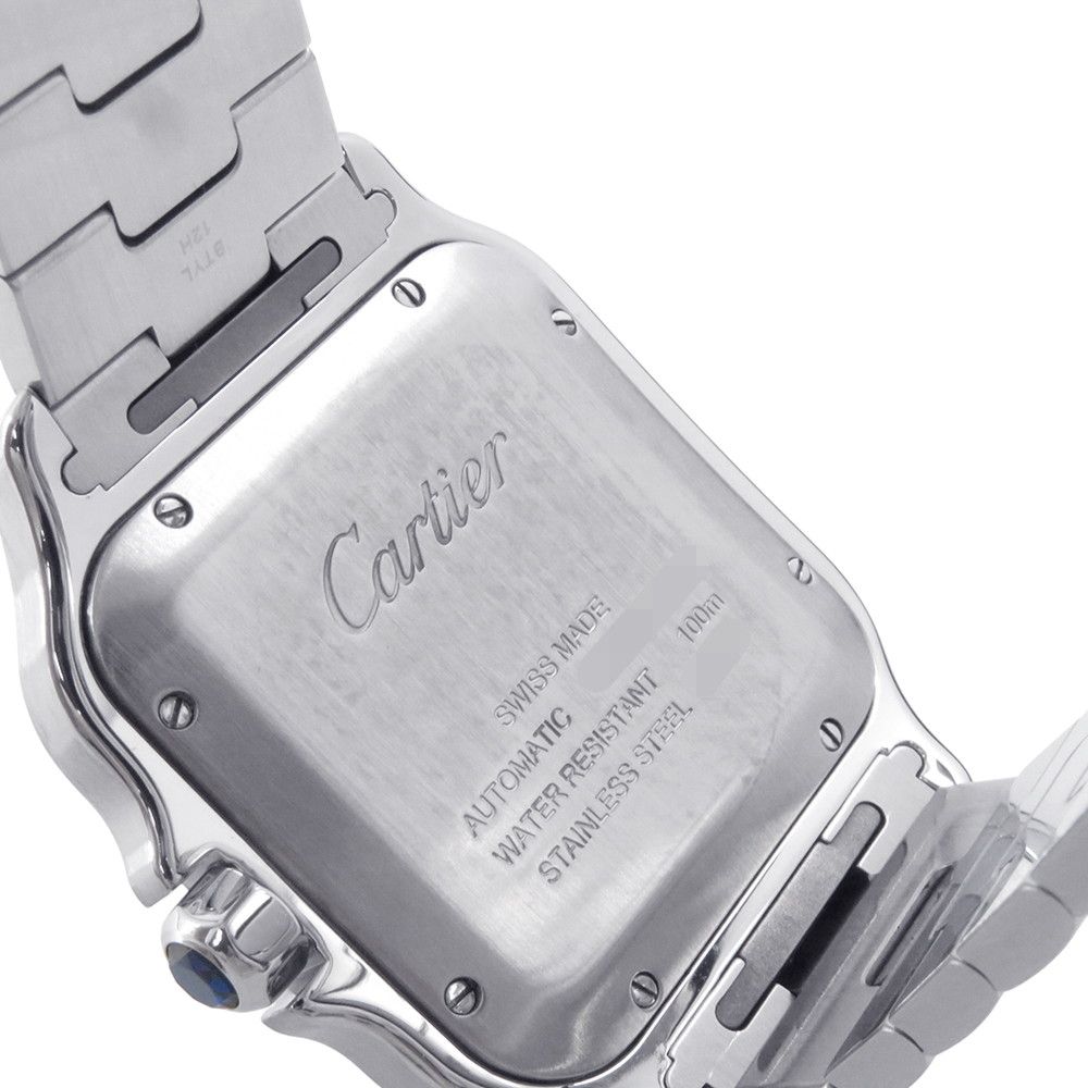 Cartier Santos de Cartier LM Watch Blue Dial — view 6