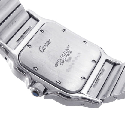 Cartier Santos Galbe LM Watch Ivory Dial — view 9
