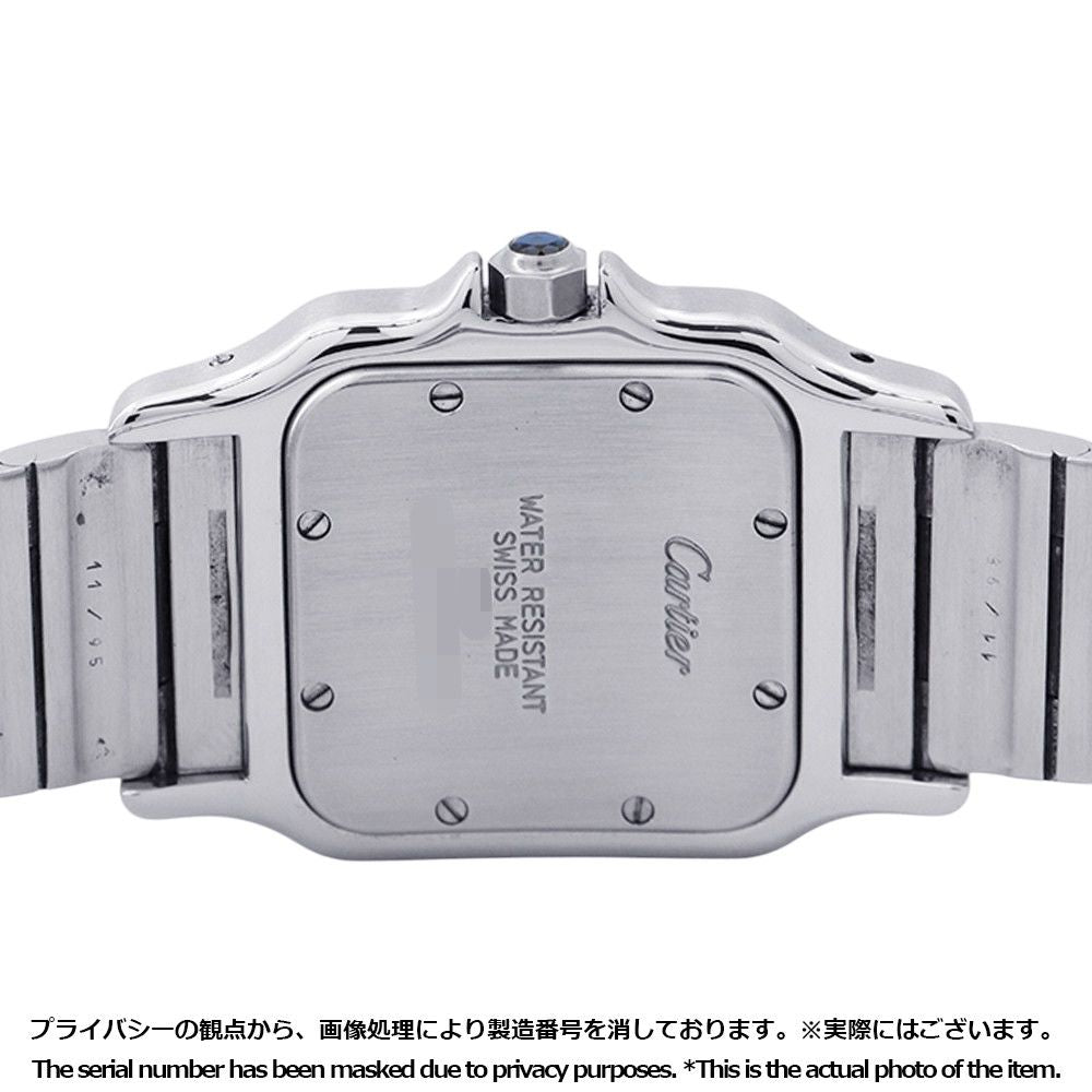 Cartier Santos Galbe LM Watch Ivory Dial — view 3