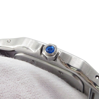 Cartier Santos Galbe LM Watch Ivory Dial — view 4