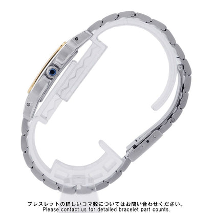 Cartier Santos Galbe LM Watch Ivory Dial — view 2