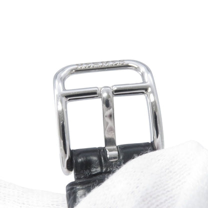 Hermes Cape Cod Double Tour Chaine D'ancre Diamond Bezel Watch Black Dial — view 6