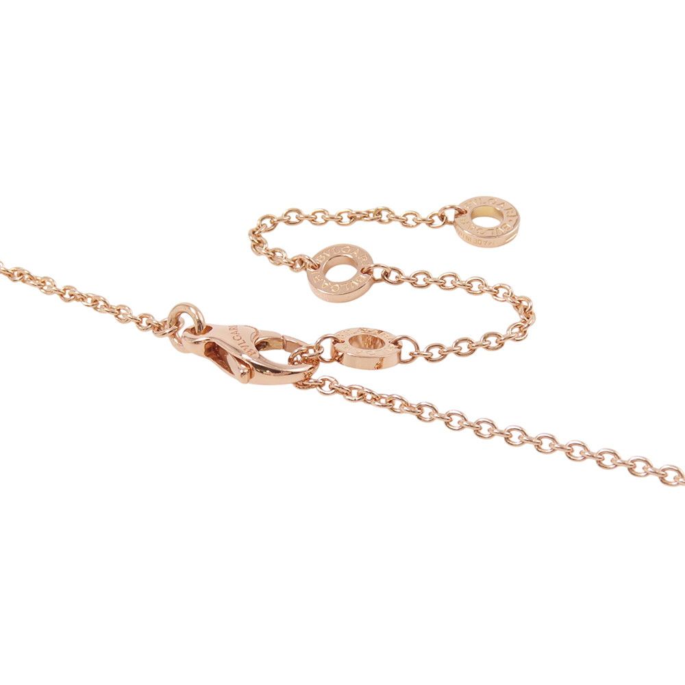 Bvlgari Necklace Diamond 18k Pink Gold 18k White — view 5