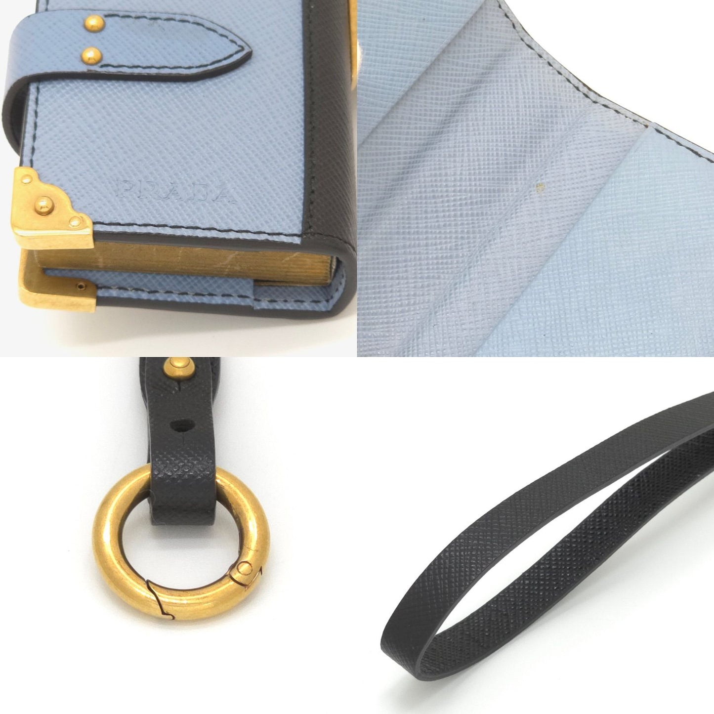 Prada Trick Cahier Mini Book Handbag Charm — view 6