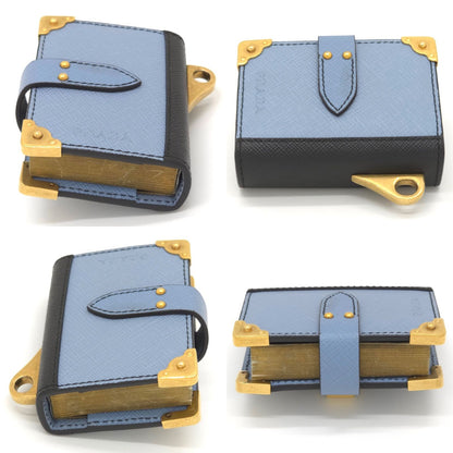 Prada Trick Cahier Mini Book Handbag Charm — view 3