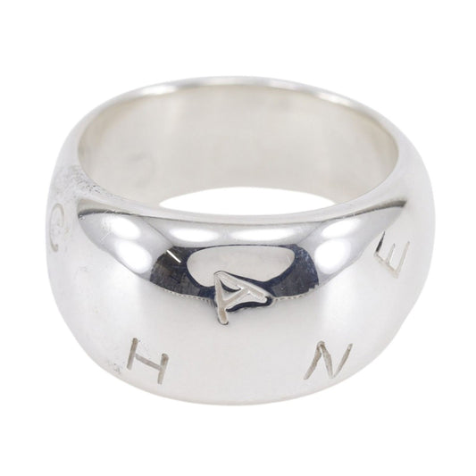 Chanel Vintage 925 Sterling Silver Ring