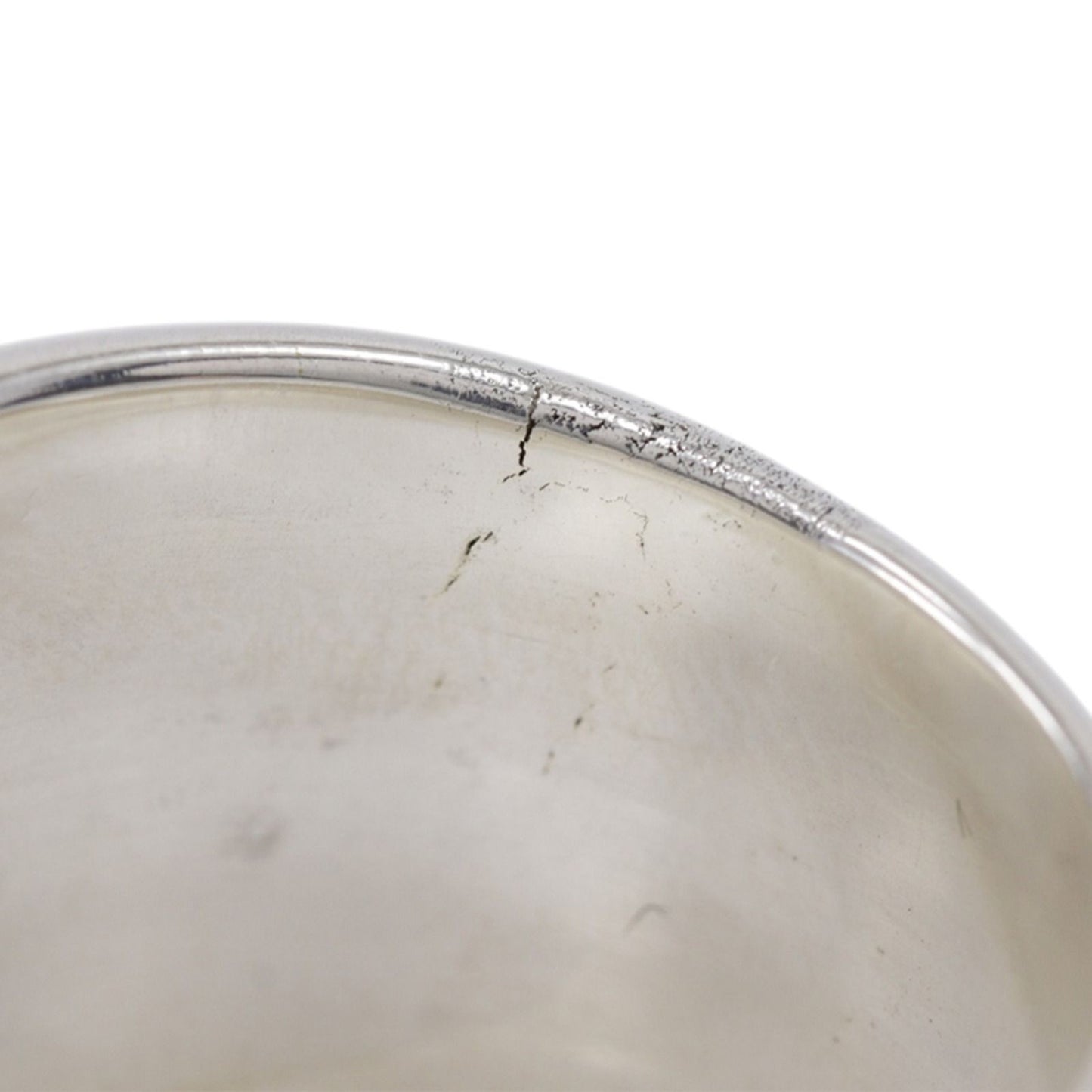 Chanel Vintage 925 Sterling Silver Ring — view 7
